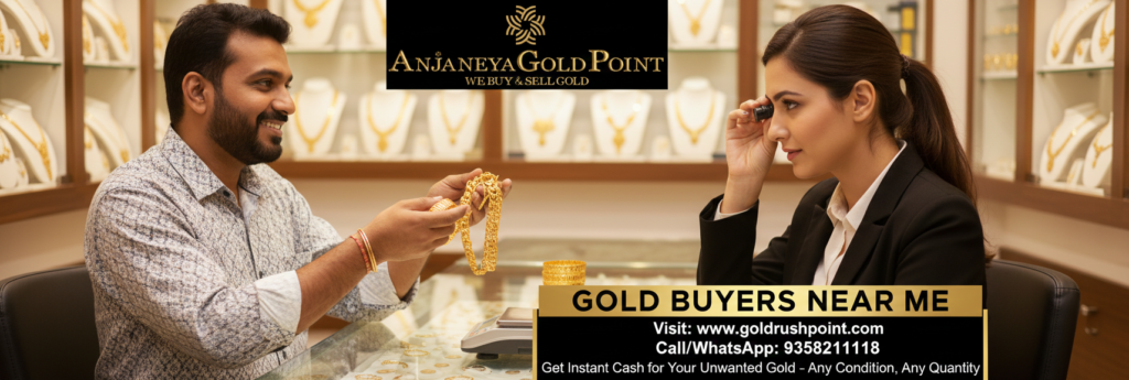 Gold Buyers Near Me – Why Anjaneya Gold Point Is Your Most Trusted Gold Buyer for Instant Cash