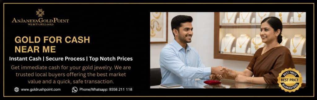 Gold for Cash Near Me – Why Anjaneya Gold Point Is Your Most Trusted Destination in Delhi NCR