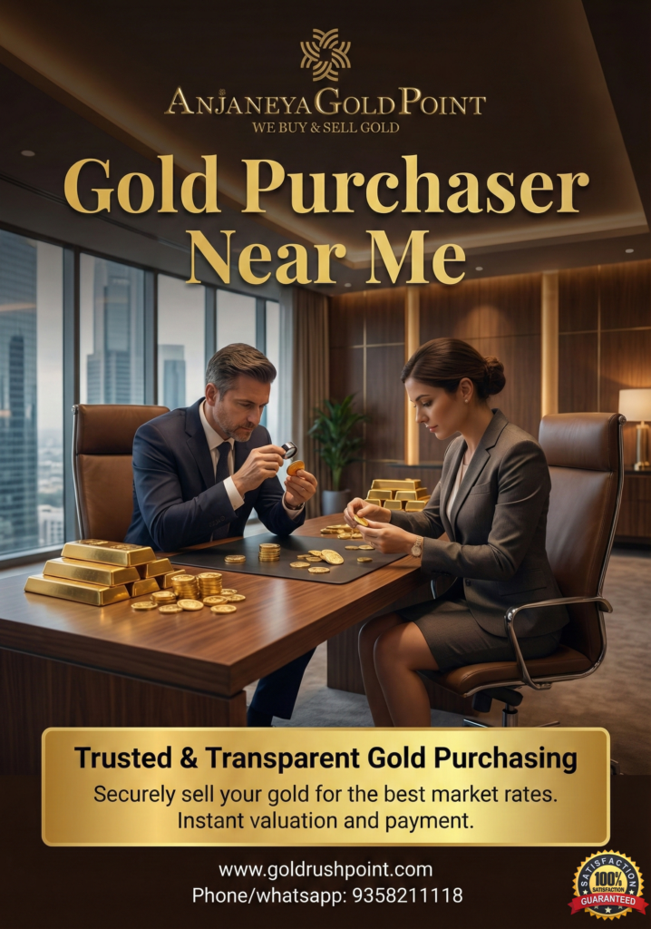 Gold Purchaser Near Me – Why Anjaneya Gold Point Is Your Most Trusted Place to Sell Gold for Instant Cash Gold Purchaser Near Me – Why Anjaneya Gold Point Is Your Most Trusted Place to Sell Gold for Instant Cash