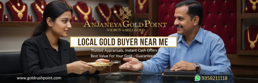 Local Gold Buyer Near Me – Sell Gold Safely at Anjaneya Gold Point Local Gold Buyer Near Me – Sell Gold Safely at Anjaneya Gold Point